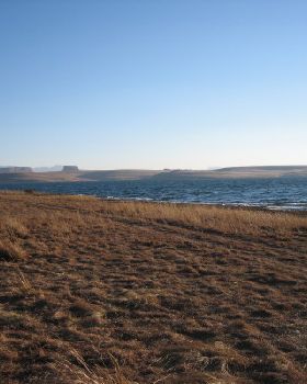 The views at the dam in South Africa