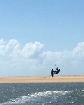 Kiteboarding