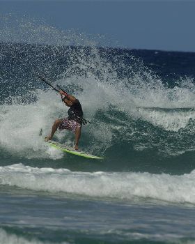 Kitesurfing