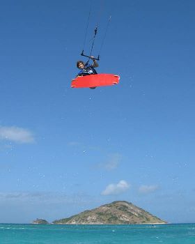 Kitesurfing