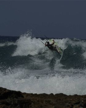 Kitesurfing