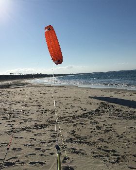Kitesurfing