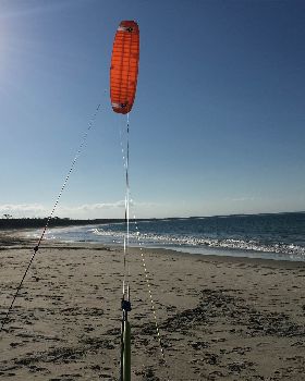 Kitesurfing