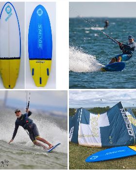 Kitesurfing