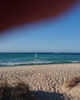Kitesurfing