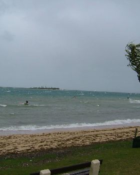 Kitesurfing
