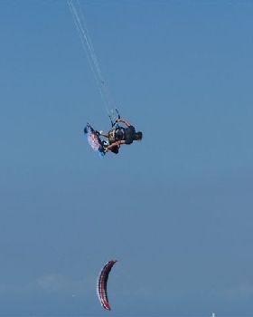 Kitesurfing