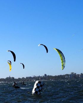 Foil Fest 2021 Action at the Goolangatup Sailing Carnival