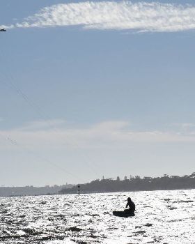 Foil Fest 2021 Action at the Goolangatup Sailing Carnival