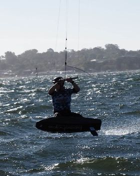 Foil Fest 2021 Action at the Goolangatup Sailing Carnival