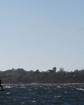 Foil Fest 2021 Action at the Goolangatup Sailing Carnival