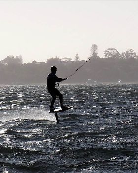 Foil Fest 2021 Action at the Goolangatup Sailing Carnival