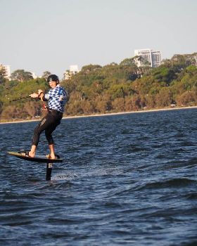 Foil Fest 2021 Action at the Goolangatup Sailing Carnival