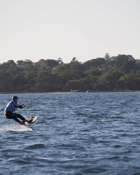 Foil Fest 2021 Action at the Goolangatup Sailing Carnival