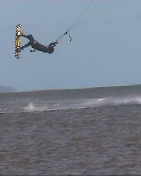 Kitesurfing