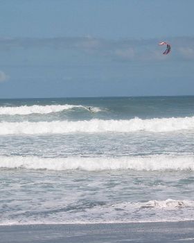 Mal kitesurfing
