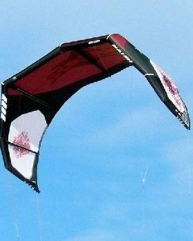 Kite session at Kirra on Friday