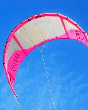 Kite session at Kirra on Friday