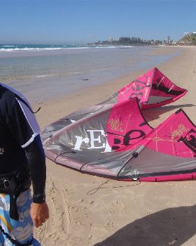 Kiteboarding