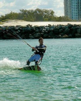 Kite demo at Currumbin