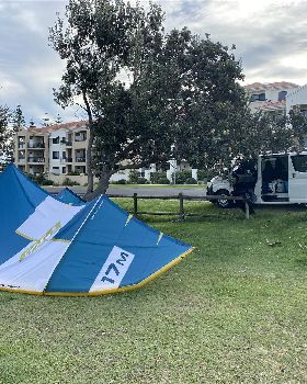 Kiteboarding