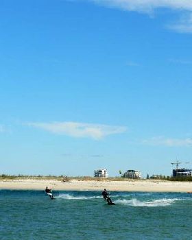 Caloundra. kiteaction demo day