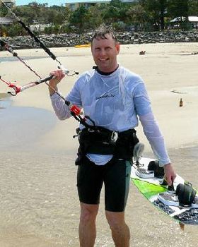 Caloundra. kiteaction demo day