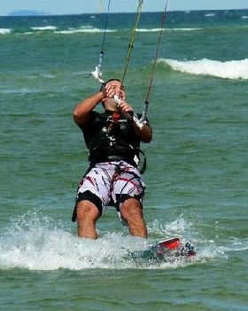 Caloundra. kiteaction demo day