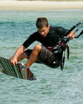 Caloundra. kiteaction demo day