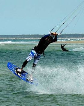 Caloundra. kiteaction demo day
