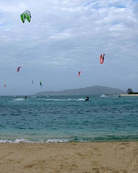 Kiteboarding