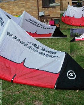 Cabrinha Black Tip 12m