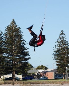Kitesurfing