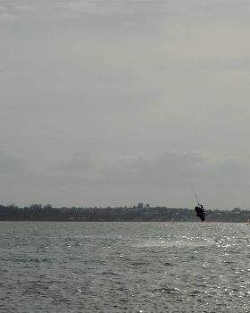 Kitesurfing