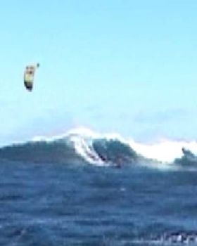 Glenn on a wave