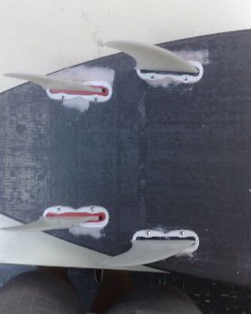 Kitesurf board Fin Bozes