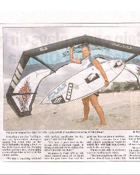 angie in goldcoast newspaper The Bulletin