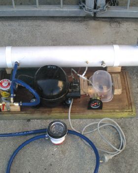 Home Made Vacuum Pump