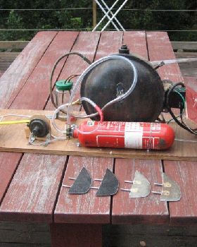 Another home-made vacuum pump