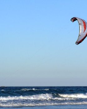 Kiting at Mudjimba