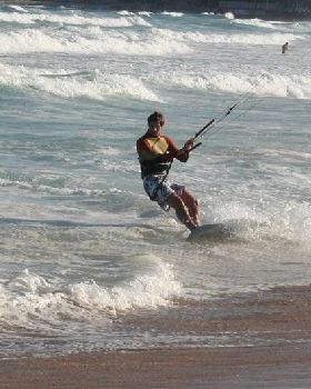 James Grundy on Skimboard / Airush