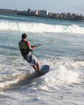 James Grundy on Skimboard / Airush