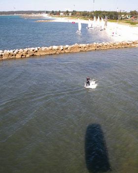 V @ Kurnell Kitecam