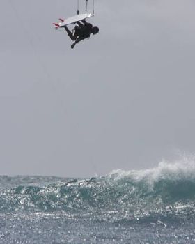 in the waves @ Cap Malheureux - NE Mauritius