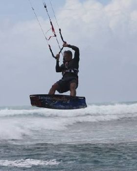 in the waves @ Cap Malheureux - NE Mauritius