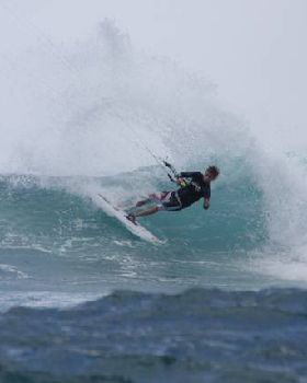 in the waves @ Cap Malheureux - NE Mauritius
