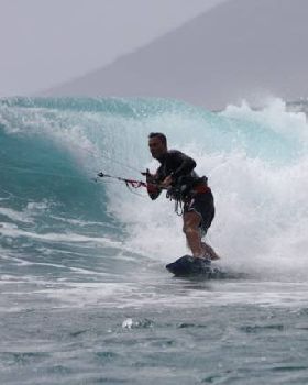 in the waves @ Cap Malheureux - NE Mauritius