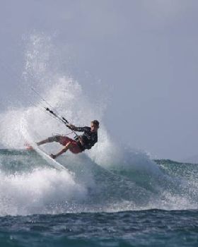 in the waves @ Cap Malheureux - NE Mauritius
