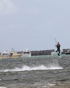 Kiteboarding