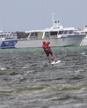 Kitesurfing